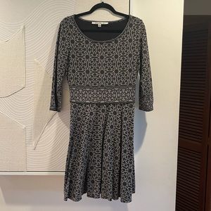Max Studio 2 tone grey dress.